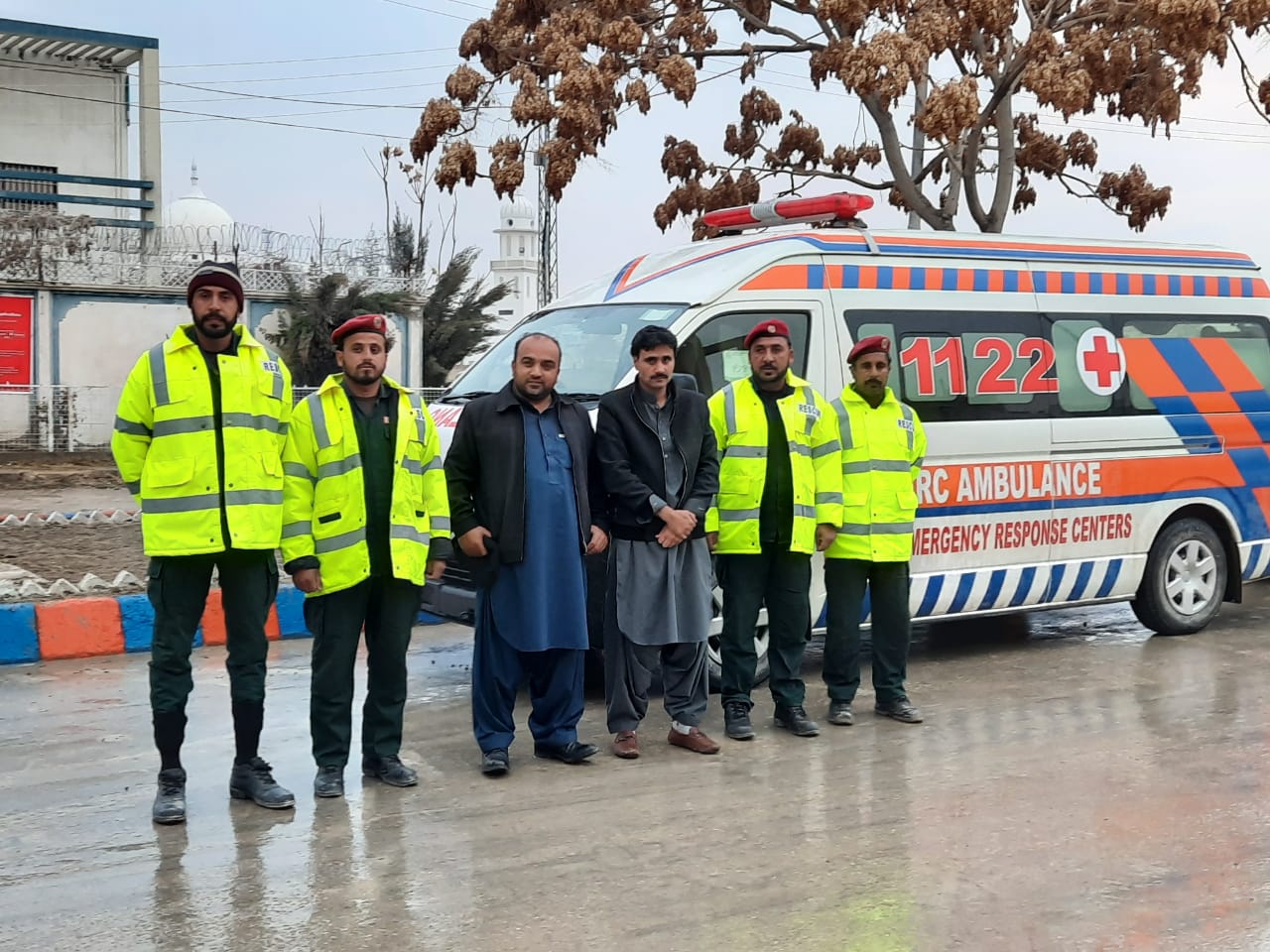 Read more about the article MERC 1122 has Deployed team of Emergency Medical Technicians and an Equipped Ambulance at Dasht and Ziarat Cross