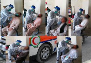 Read more about the article : تاریخ: 07 مئی 2020 کرونا کے پیش نظر آج 68 افراد کے نمونے لیے گئے۔ جنہیں ٹیسٹ کے لیے لیبارٹری بھیج دیا گیا۔ جن کی رپورٹ ملتے ہی انہیں آگاہ کیا جائے گا۔۔ ریسکیو ہیلپ لائن 1122 پر 39 افراد نے رابطہ کیا جنہیں طبی معاونت میڈیکل آفیسران نے دی اور رہنمائی MERC ٹیم نے کی