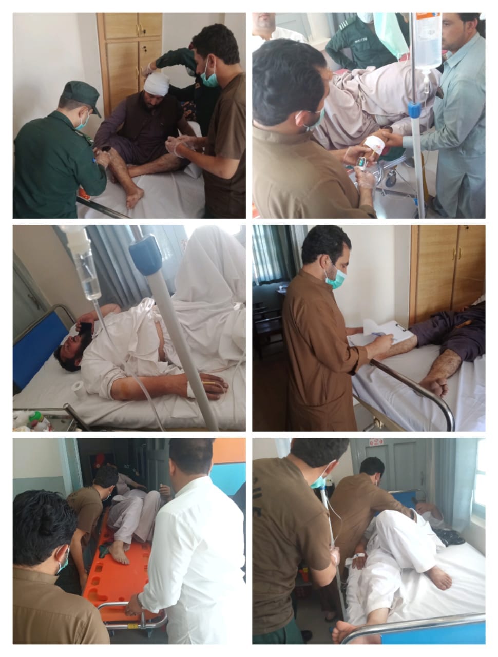 Read more about the article سڑک حادثہ اپڈیٹ   رپورٹ: MERC سرانان پشین   حادثہ دن 12 بج کر 10 منٹ کو سرانان بازار کے قریب پیش آیا۔ چمن سے آنے والی کار سامنے کار سے ٹکرا گئی۔ حادثے میں 3 افراد زخمی ہوئے۔MERC 1122  ٹیم نے زخمیوں کو بر وقت ریسکیو کر کے طبی امداد دینے کے بعد مزید علاج کیلئے ٹرامہ سینٹر کوئٹہ منتقل کیا۔