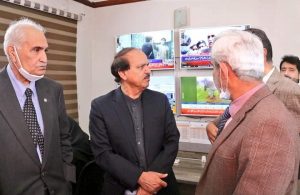 Read more about the article Quetta: Additional Chief Secretary (Dev:) Balochistan accompanied by Board of Directors PPHI-B visited PPHI MERC Office and Control room and inspected MERC Ambulance. CEO PPHI-B briefed about (RTA) First Aid Services and Ambulance Tracking System. ACS (Dev:) appreciated the life saving service.